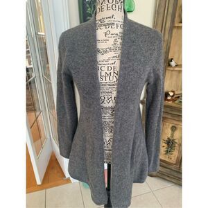 41 Hawthorn Cashmere Sweater Gray Open